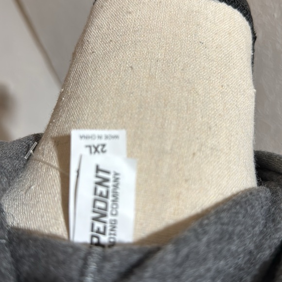 Women gray 2XL long hoodie - Picture 5 of 5